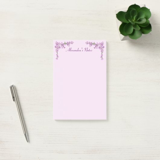 roze Cherry Blossom Post-it® Notes (Kantoor)
