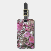 Roze Cherry Blossom / Sakura / サ ク ラ(桜) Bagagelabel (Voorkant verticaal)