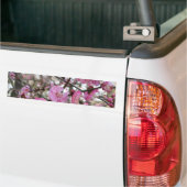 Roze Cherry Blossom / Sakura / サ ク ラ(桜) Bumpersticker (Op Truck)