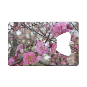 Roze Cherry Blossom / Sakura / サ ク ラ(桜) Creditkaart Flessenopener