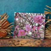 Roze Cherry Blossom / Sakura / サ ク ラ(桜) Fotoplaat (Zijkant)