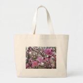 Roze Cherry Blossom / Sakura / サ ク ラ(桜) Grote Tote Bag (Voorkant)