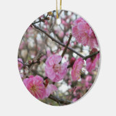 Roze Cherry Blossom / Sakura / サ ク ラ(桜) Keramisch Ornament (Links)