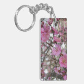 Roze Cherry Blossom / Sakura / サ ク ラ(桜) Sleutelhanger (Voorkant Links)