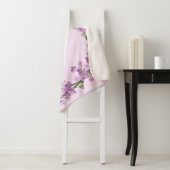  roze Cherry Blossom Sherpa Deken (In situ)