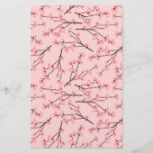 Roze Cherry Blossom Soap Wrap Papier (Voorkant)