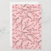 Roze Cherry Blossom Soap Wrap Papier (Voorkant / Achterkant)