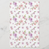 Roze Cherry Blossom Soap Wrap Papier (Voorkant)