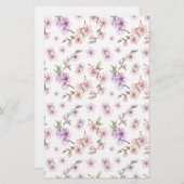 Roze Cherry Blossom Soap Wrap Papier (Voorkant / Achterkant)