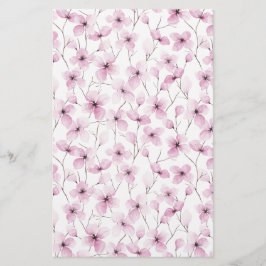 Roze Cherry Blossom Soap Wrap Papier