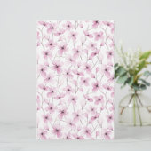Roze Cherry Blossom Soap Wrap Papier (Staand voorkant)