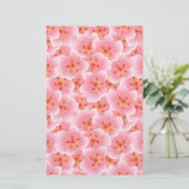 Roze Cherry Blossom Soap Wrap Papier (Staand voorkant)
