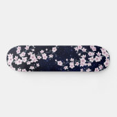 Roze Cherry Blossom Sterrennacht Sky Persoonlijk Skateboard (Horizontaal)