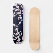 Roze Cherry Blossom Sterrennacht Sky Persoonlijk Skateboard (Voorkant)