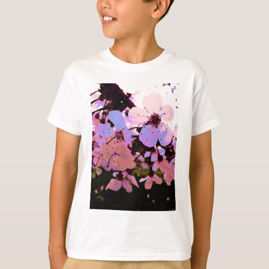 Roze Cherry Blossom T-shirt (Voorkant)