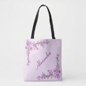  roze Cherry Blossom Tote Bag (Voorkant)