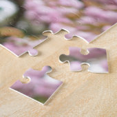 Roze Cherry Blossom Tree Islington Verenigd Konink Legpuzzel (Zijkant)