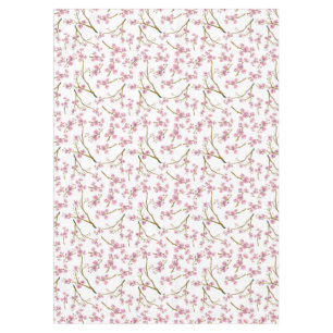 roze Cherry Blossom Waterverf Patroon Tafelkleed