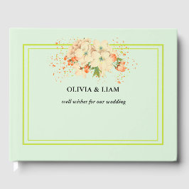 Roze Cherry Blossom , Wedding Guest Book Gastenboek