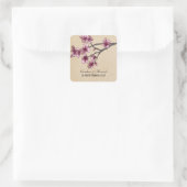 Roze  Cherry Blossom Wedding Stickers (Tas)