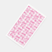 Roze Cherry Coquette esthetisch Servet (Hoek)