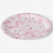 Roze Cherry Tree Blossom Papieren Bordje (Gekanteld)