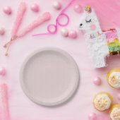 Roze Chevon papieren bord (Feest)