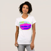 Roze Chevrolet Camaro ZL1 T-shirt (Voorkant volledig)