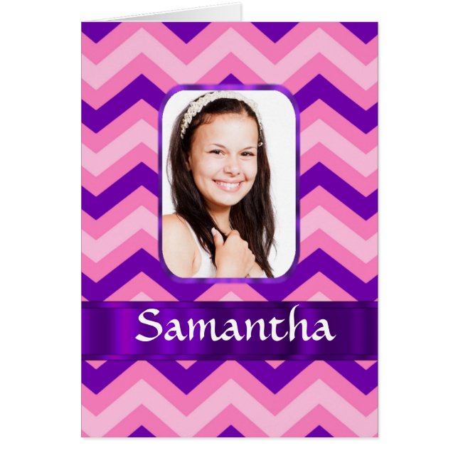 Roze chevron (Voorkant)