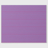 Roze Chevron Aangepast Licht Achtergrond Cadeaupapier (Vlak)