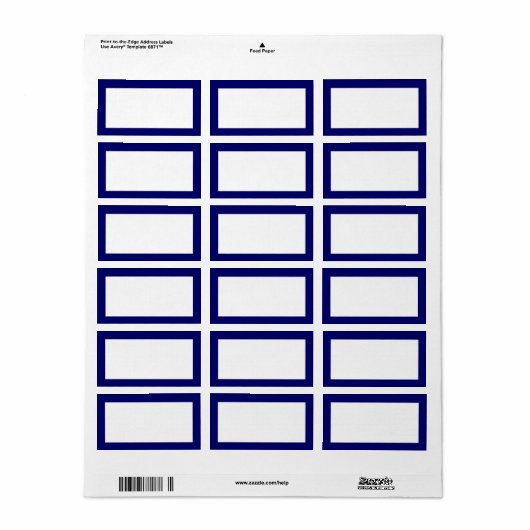 Roze Chevron adreslabel Etiket (Full Sheet)