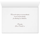 Roze Chevron Brown Stripe, aangepast bedankt voor  (Binnen Horizontaal (Onder))