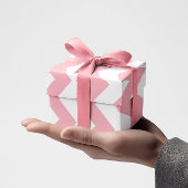Roze Chevron Cadeaupapier