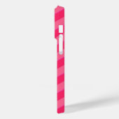 Roze Chevron Chic en beschermend Hoesje (Achterkant / Links)