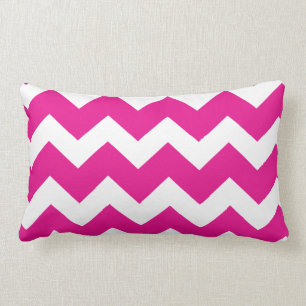 Roze Chevron lumbar Sierkussen Kussen