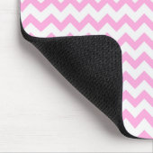 Roze Chevron Muismat (Hoek)