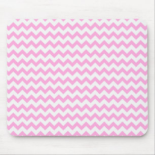 Roze Chevron Muismat
