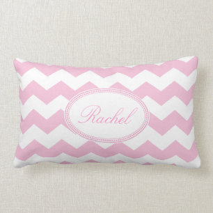 Roze Chevron Pattern Pillow Kussen