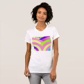 Roze chevron Thunder_Cove T-shirt (Voorkant volledig)