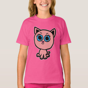 Roze Chibi Kitty T-shirt