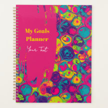 Roze | Chic Multicolor Doelen Planner