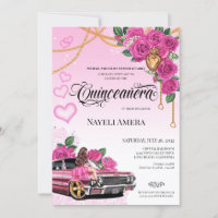 Roze Chicana Lowrider Chola Quinceanera