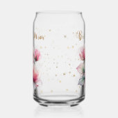 Roze Chiffon Rozen Blikvorm Glas (Rechts)