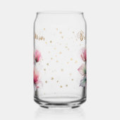 Roze Chiffon Rozen Blikvorm Glas (Links)