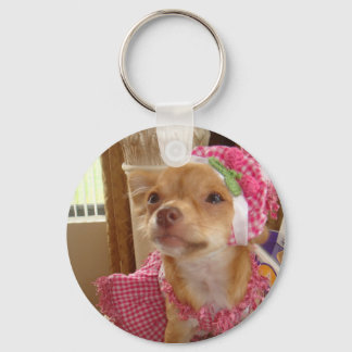 roze chihuahua sleutelhanger