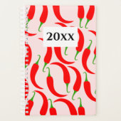 Roze Chili Peppers Planner (Voorkant)