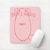 Roze Chinchilla Muismat (Met muis)