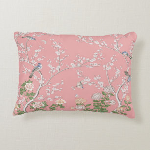 Roze Chinoiserie Accent Kussen