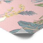 Roze Chinoiserie Art Print nr. 1 | 24 x 36 (Hoek)