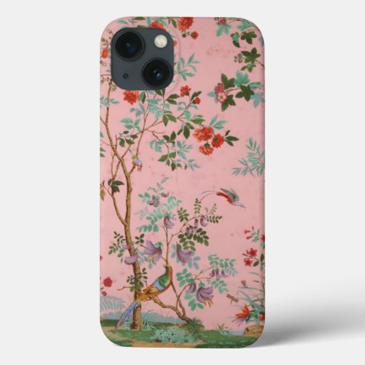 Roze Chinoiserie Case-Mate iPhone Case (Achterkant)